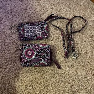 Vera Bradley purple madaliom fabric. Selling this as a set.